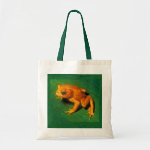 Golden Toad Tote Bag