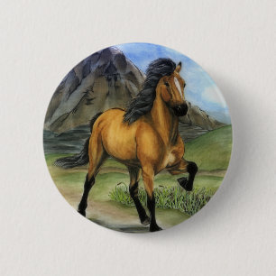 Golden Tolt 6 Cm Round Badge