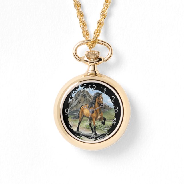Golden Tolt - Icelandic Mare Watch (Front)