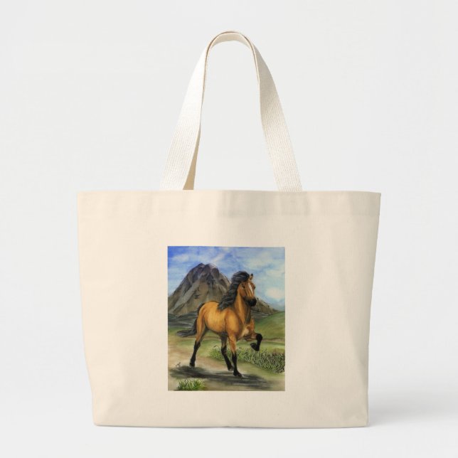 Golden Tolt Large Tote Bag (Front)