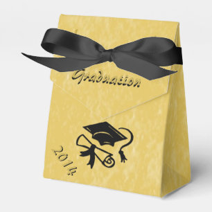 Golden Touch Graduation Personalised Favour Box