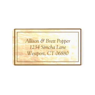 Golden Traditions Address Labels