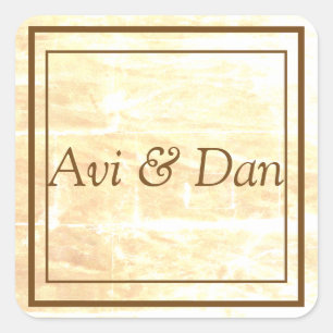 Golden Traditions Sticker or Envelope Seal