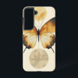 Golden Transformation Butterfly Phone Case<br><div class="desc">Two butterflies framed in a symmetrical,  sun-kissed design symbolise transformation and grace. A perfect case for those who love change and growth.</div>