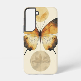 Golden Transformation Butterfly Phone Case