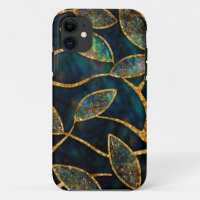 Golden Tree Branch - Abalone Shell