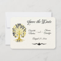Golden Tree of Life Timeless Sophisticated Wedding
