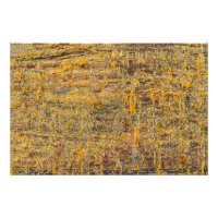 Golden Tree Resin On Rustic Wood