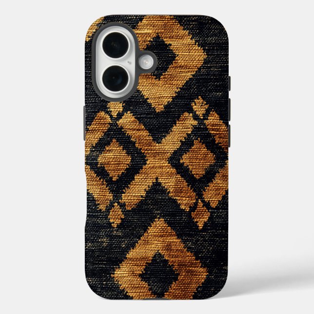 Golden Tribal Boho Phone Case  (Back)