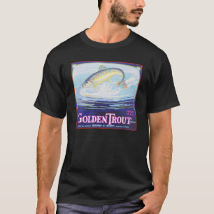 Golden Trout Brand Vintage Label T-Shirt