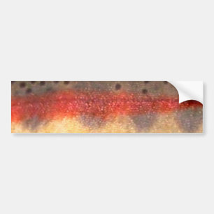 Golden Trout by PatternWear© Bumper Sticker