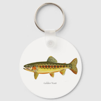 Golden Trout Keychain
