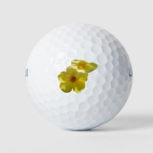 Golden Trumpet Flowers I Golf Balls