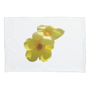 Golden Trumpet Flowers I Pillowcase