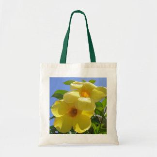 Golden Trumpet Flowers I Tote Bag