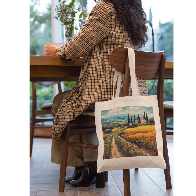 Golden Tuscany Dreams Tote Bag (Creator Uploaded)