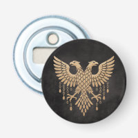 Golden Twin Raven Norse Mythology Black