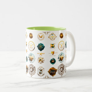 golden  Two-Tone coffee mug