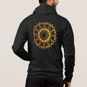 Golden Unique Mandala Design-95747 Hoodie