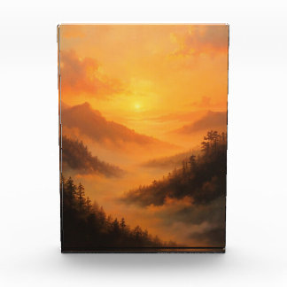 Golden Valley Sunrise Photo Block