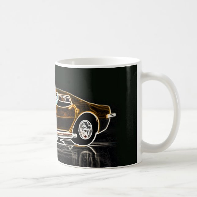 Golden Vette Coffee Mug (Right)