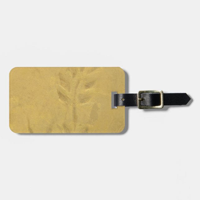 Golden Vine Luggage Tag (Front Horizontal)