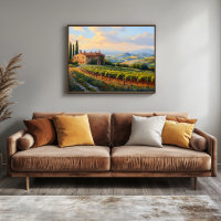Golden Vineyards of Tuscany: A Rustic Countryside 