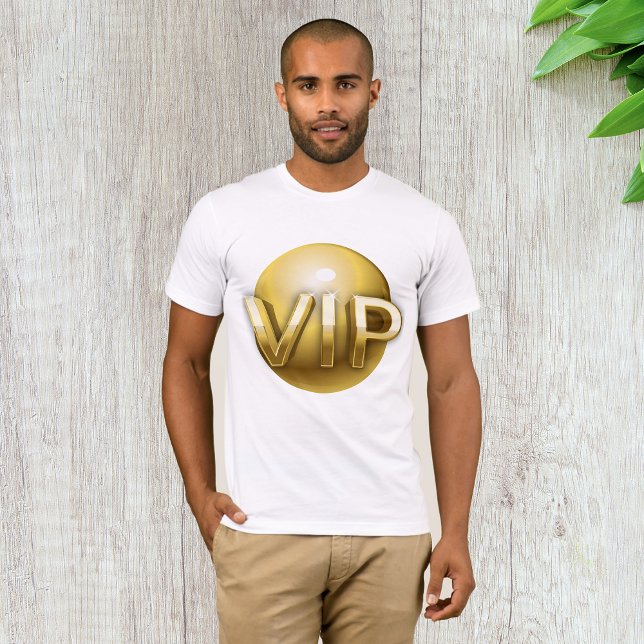 Golden VIP Mens T-Shirt (Creator Uploaded)