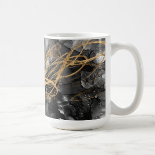 Golden Vortex I Coffee Mug