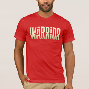 Golden Warrior – Bold Metallic T-Shirt