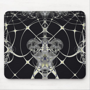 Golden Web Mouse Pad