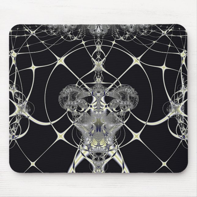 Golden Web Mouse Pad (Front)