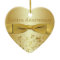 Golden Wedding Anniversary Christmas Ornament