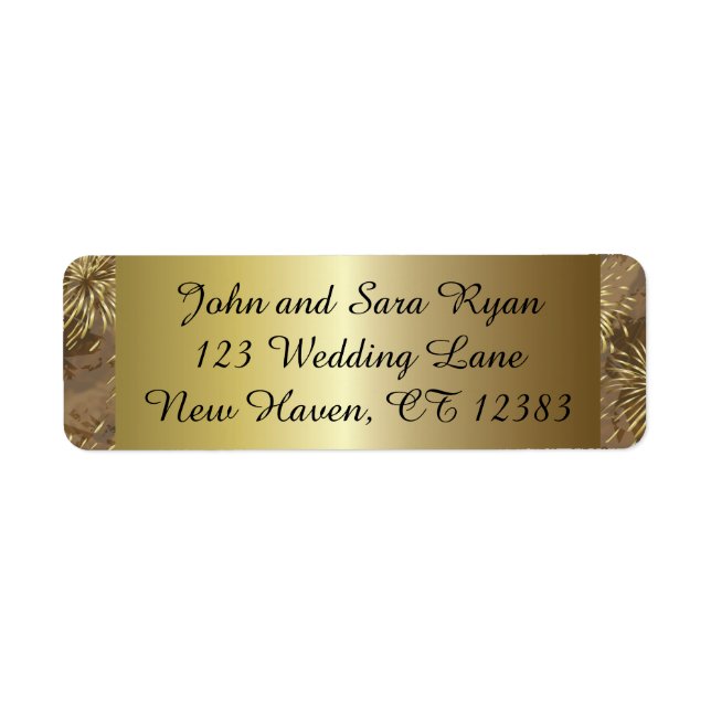 Golden Wedding Fireworks (Front)