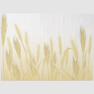 Golden Wheat Field Harvest Decoupage Tissue Paper