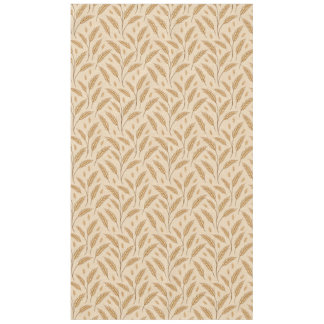 Golden Wheat Harvest Pattern Tablecloth