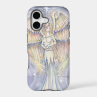 Golden Wing Angel Fantasy Art iPhone 5 Case