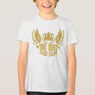 Golden Wings Crown The Best Tri-Blend Shirt
