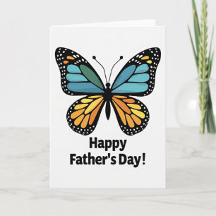 Golden Wings Sweet Fathers Day Card