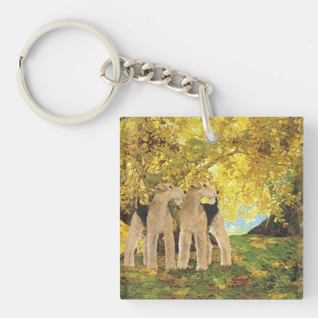 Golden Woods Key Ring (Front)