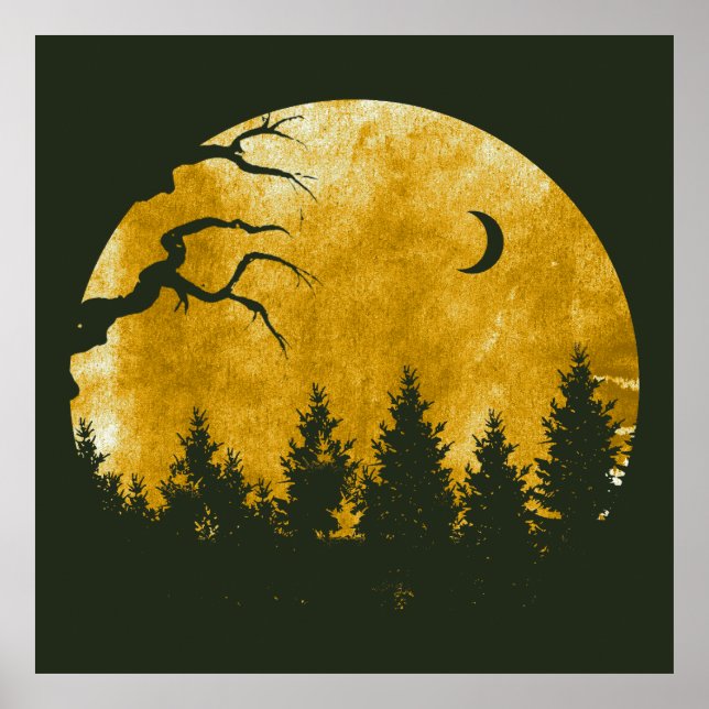 Golden Woods Poster (Front)