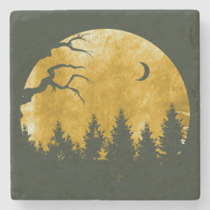 Golden Woods Stone Coaster