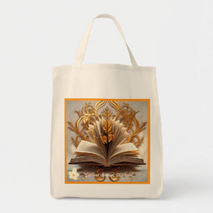 "Golden Words" Tote Bag