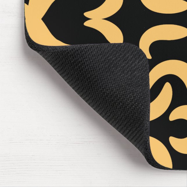 Golden worm  mouse pad (Corner)