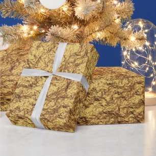 Golden Wrapping Paper