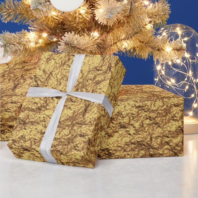 Golden Wrapping Paper (Holidays)