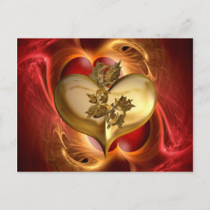 Golden Years / Heart by Heart Postcard