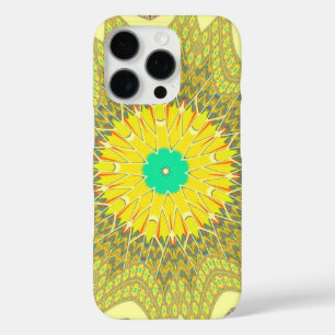 Golden Yellow African ethnic tribal pattern Art  iPhone 16 Pro Case