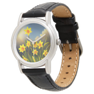 Golden Yellow Daffodil Temptations, Watch