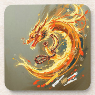 Golden Yellow Dragon Coaster